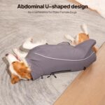 Dog Coat Warm Dog Winter Coat Waterproof Dogs Jacket with Reflective Pet Fleece ... - Image 8