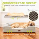 Waterproof Orthopedic Dog Bed for Medium Large Sized Dogs | Memory Foam Pet Bed ... - Image 3