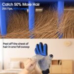 Pet Hair Remover Glove - Gentle Pet Grooming Glove Brush - Deshedding Glove - Ma... - Image 3