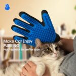Pet Hair Remover Glove - Gentle Pet Grooming Glove Brush - Deshedding Glove - Ma... - Image 4