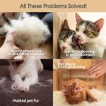 Pet Hair Remover Glove - Gentle Pet Grooming Glove Brush - Deshedding Glove - Ma... - Image 6