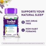 ZzzQuil Pure Zzzs, +Magnesium Capsules, L-Theanine and Magnesium, Sleep Aid, 4-i... - Image 4