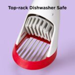 Chef'n Hand-Held Slicer Strawberry Slicester, Updated Design, Cherry/Meringue (1... - Image 7