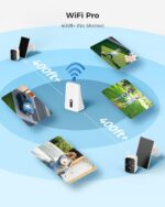 Hiseeu Solar Security Cameras Wireless Outdoor, 4 Cam-Kit, No Subscription, Expa... - Image 4