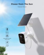 Hiseeu Solar Security Cameras Wireless Outdoor, 4 Cam-Kit, No Subscription, Expa... - Image 5