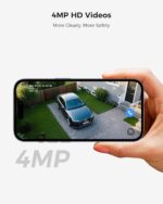 Hiseeu Solar Security Cameras Wireless Outdoor, 4 Cam-Kit, No Subscription, Expa... - Image 6