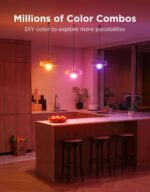 Govee Smart Light Bulbs, Color Changing Light Bulb, Works with Matter, Alexa and... - Image 4