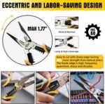 Multi-Function Needle Nose Pliers with Cutting, Stripping, Crimping and Gripping... - Image 6