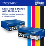 Brother Genuine TN2294PK Standard Yield 4-Pack Printer Toner Cartridges - Black,... - Image 8