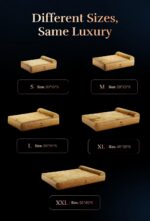 NOAH & PAW Small Dog Bed, 20x15x6.5 Inch, Cat Bed for Indoor Cats, Orthopedic Eg... - Image 6