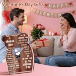 Gifts for Him Her Boyfriend Girlfriend, I Choose You Acrylic Sign Desk Decor, Bi... - Image 8