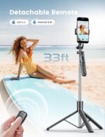 67’’ Selfie Stick Tripod with Light, Basic Phone Stand for iPhone & Samsung, All... - Image 6