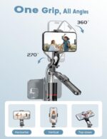 67’’ Selfie Stick Tripod with Light, Basic Phone Stand for iPhone & Samsung, All... - Image 7