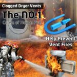 PetOde Dryer Vent Cleaner Kit Vacuum Attachment - Multiple Combinations V1 Lint ... - Image 6