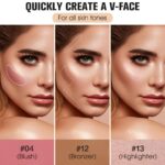 16 Colors Contour Palette Make up - Blush Highlighters Bronzer Powder All in one... - Image 4