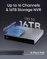 eufy Security PoE NVR Security System E41,24/7 Recording,Up to 16CH, 2TB HDD, 4 ... - Image 10