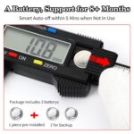 Digital Caliper, Esydon Upgraded Calipers 6 inch, Measuring Tool, Electronic Rul... - Image 4