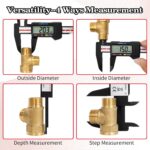Digital Caliper, Esydon Upgraded Calipers 6 inch, Measuring Tool, Electronic Rul... - Image 5
