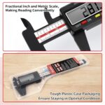Digital Caliper, Esydon Upgraded Calipers 6 inch, Measuring Tool, Electronic Rul... - Image 6