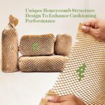 Honeycomb Packing Paper, 15" x 131' Packing Paper Substitute Alternative for Bub... - Image 4