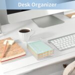 Acrylic Sticky Note Holder, 4 x 6 Crystal Clear Sticky Note Dispenser Acrylic No... - Image 6