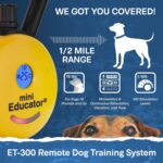 Educator ET-300 Mini E Collar for Dog Training with Remote - 1/2 Mile Range, Wat... - Image 3