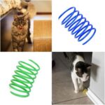 Andiker Cat Spring Toy, 12 Pc Colorful Cat Kicker Toys Interactive Cat Toys for ... - Image 8