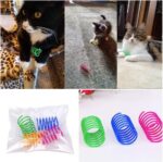 Andiker Cat Spring Toy, 12 Pc Colorful Cat Kicker Toys Interactive Cat Toys for ... - Image 9