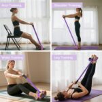 Resistance Bands with Handles, 6-Tube Elastic Pedal Resistance Band for Working ... - Image 6
