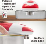 Kitchen Mama Auto Electric Can Opener, Red | Automatic, Hands Free, Smooth Edge,... - Image 4