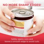 Kitchen Mama Auto Electric Can Opener, Red | Automatic, Hands Free, Smooth Edge,... - Image 5