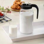 2 Quart Glass Pitcher with Lid - Airtight & Leakproof Mason Jar Pitcher with Fil... - Image 6