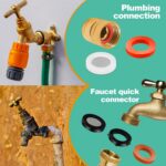 XBVV 32 Size 258 PC Faucet and Plumbing Rubber Washers Assortment Kit for Assort... - Image 4