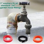 XBVV 32 Size 258 PC Faucet and Plumbing Rubber Washers Assortment Kit for Assort... - Image 6