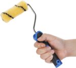 Paint Roller Set - Foam Roller,Angled Paint Brush, Paint Frame, Paint Tray, Mini... - Image 6