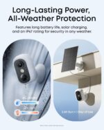 eufy Security eufyCam C35 4-Cam Kit, Wireless Indoor/Outdoor Camera, Magnetic Mo... - Image 10