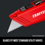 CRAFTSMAN Utility Knife Blades, 100 Pack, for Drywall, Leather, Rubber and More ... - Image 6