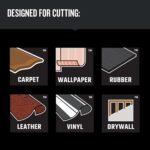 CRAFTSMAN Utility Knife Blades, 100 Pack, for Drywall, Leather, Rubber and More ... - Image 7