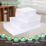 600Pcs Dish Packing Supplies for Moving, 300 Cushion Foam Wrap Pouches & Sheets ... - Image 5