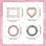 100 Pcs Vintage Frame Decorative Stickers - Scrapbooking Supplies for Planners, ... - Image 3