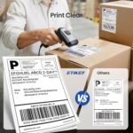 4x6 Direct Thermal Shipping Labels, Pack of 500, Perforated Fanfold, Commercial ... - Image 4