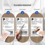 4x6 Direct Thermal Shipping Labels, Pack of 500, Perforated Fanfold, Commercial ... - Image 5
