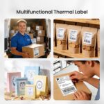4x6 Direct Thermal Shipping Labels, Pack of 500, Perforated Fanfold, Commercial ... - Image 9
