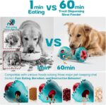 knitly Interactive Dog Toys, Adjustable Treat Dispensing Toy to Keep Them Busy, ... - Image 4
