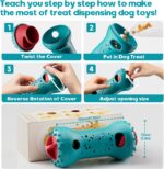 knitly Interactive Dog Toys, Adjustable Treat Dispensing Toy to Keep Them Busy, ... - Image 6