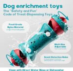 knitly Interactive Dog Toys, Adjustable Treat Dispensing Toy to Keep Them Busy, ... - Image 7