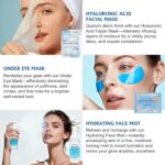 15 PACK Skincare Set with Facial Masks, Under Eye Patches, Face Mist, Lip Mask, ... - Image 4
