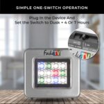 FTV-11 Extra Bright TV Simulator – TV Security Light, Burglar Deterrent - Image 5