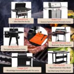 Orange Mat+21in Black BBQ Blanket - Image 4