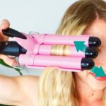 TOP4EVER 3 Barrel Curling Iron, 1 inch Crimper Hair Tool,Crimping Waver for Wome... - Image 6